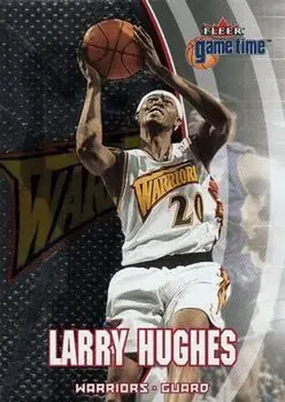 2000-01 Fleer Game Time #11 - Larry Hughes - Golden State Warriors