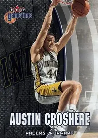2000-01 Fleer Game Time #12 - Austin Croshere - Indiana Pacers 2000-01 Fleer Game Time #12 - Austin Croshere - Indiana Pacers