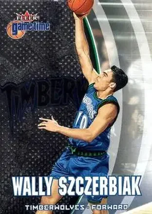 2000-01 Fleer Game Time #32 - Wally Szczerbiak - Minnesota Timberwolves