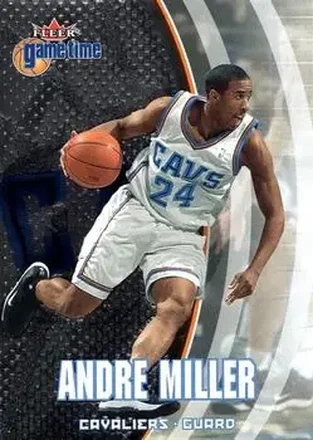 2000-01 Fleer Game Time #34 - Andre Miller - Cleveland Cavaliers