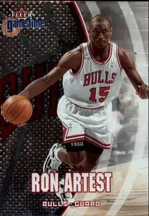 2000-01 Fleer Game Time #42 - Metta World Peace - Chicago Bulls 2000-01 Fleer Game Time #42 - Metta World Peace - Chicago Bulls