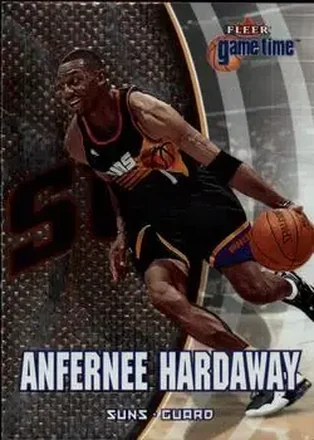 2000-01 Fleer Game Time #44 - Anfernee Hardaway - Phoenix Suns