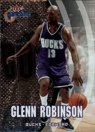 2000-01 Fleer Game Time #69 - Glenn Robinson - Milwaukee Bucks