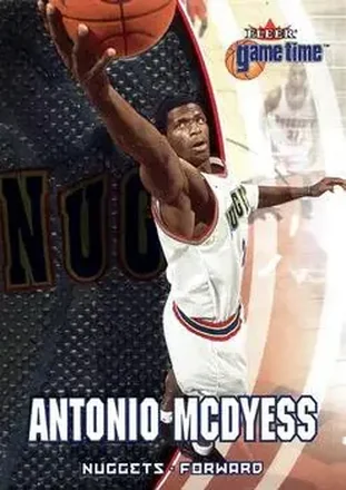 2000-01 Fleer Game Time #88 - Antonio McDyess - Denver Nuggets
