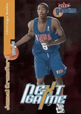 2000-01 Fleer Game Time #95 - Jamal Crawford - Chicago Bulls