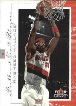 2000-01 Fleer Genuine #3 Rasheed Wallace
