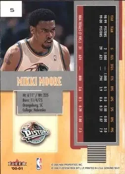 Back of Mikki Moore