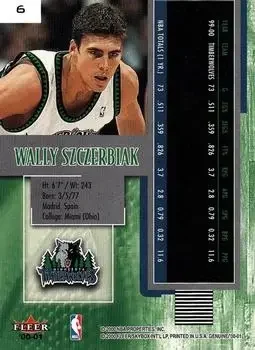 Back of Wally Szczerbiak