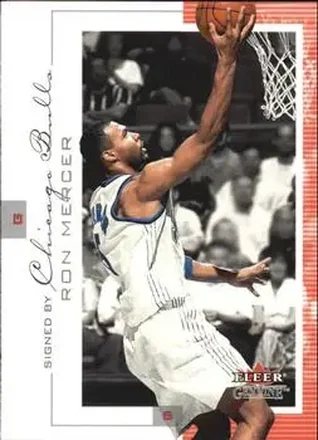2000-01 Fleer Genuine #17 - Ron Mercer - Chicago Bulls