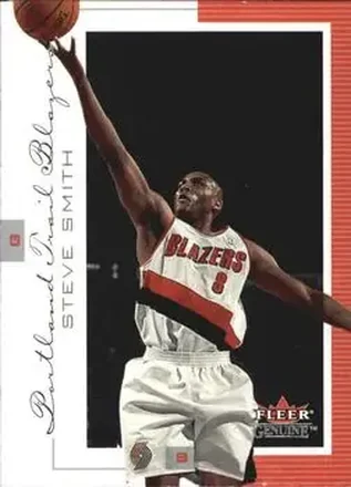 2000-01 Fleer Genuine #23 - Steve Smith - Portland Trail Blazers 2000-01 Fleer Genuine #23 - Steve Smith - Portland Trail Blazers