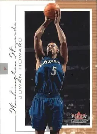 2000-01 Fleer Genuine #24 - Juwan Howard - Washington Wizards