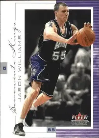 2000-01 Fleer Genuine #31 - Jason Williams - Sacramento Kings 2000-01 Fleer Genuine #31 - Jason Williams - Sacramento Kings
