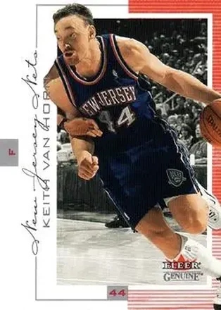 2000-01 Fleer Genuine #50 - Keith Van Horn - New Jersey Nets 2000-01 Fleer Genuine #50 - Keith Van Horn - New Jersey Nets