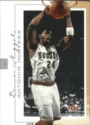 2000-01 Fleer Genuine #55 - Antonio McDyess - Denver Nuggets