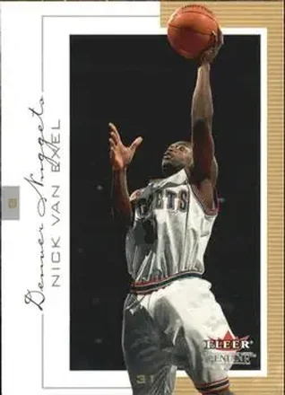 2000-01 Fleer Genuine #59 - Nick Van Exel - Denver Nuggets