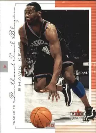 2000-01 Fleer Genuine #66 - Shawn Kemp - Portland Trail Blazers