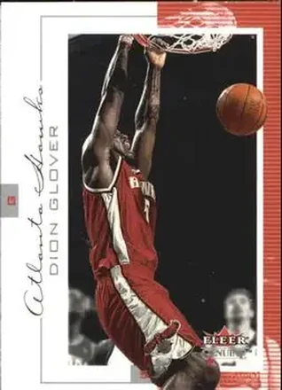 2000-01 Fleer Genuine #77 - Dion Glover - Atlanta Hawks