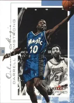 2000-01 Fleer Genuine #80 - Darrell Armstrong - Orlando Magic