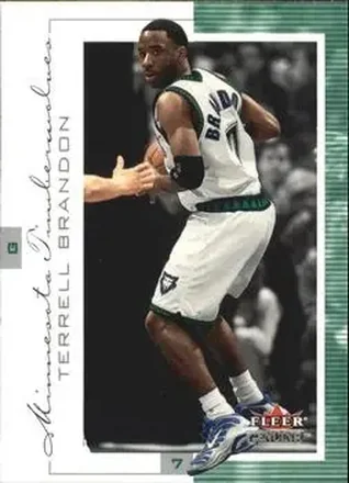 2000-01 Fleer Genuine #83 - Terrell Brandon - Minnesota Timberwolves