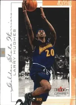 2000-01 Fleer Genuine #87 - Larry Hughes - Golden State Warriors