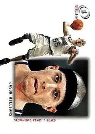 2000-01 Fleer Legacy #21 - Jason Williams - Sacramento Kings 2000-01 Fleer Legacy #21 - Jason Williams - Sacramento Kings