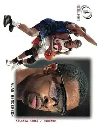 2000-01 Fleer Legacy #28 - Alan Henderson - Atlanta Hawks