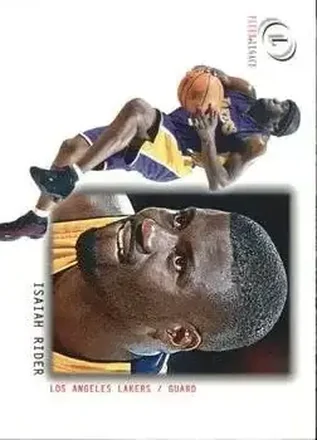 2000-01 Fleer Legacy #34 - Isaiah Rider - Los Angeles Lakers 2000-01 Fleer Legacy #34 - Isaiah Rider - Los Angeles Lakers