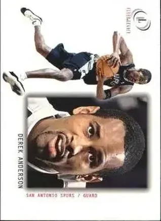 2000-01 Fleer Legacy #44 - Derek Anderson - San Antonio Spurs 2000-01 Fleer Legacy #44 - Derek Anderson - San Antonio Spurs