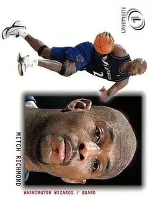 2000-01 Fleer Legacy #48 - Mitch Richmond - Washington Wizards