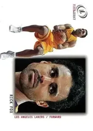 2000-01 Fleer Legacy #54 - Rick Fox - Los Angeles Lakers