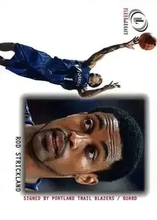 2000-01 Fleer Legacy #55 - Rod Strickland - Portland Trail Blazers