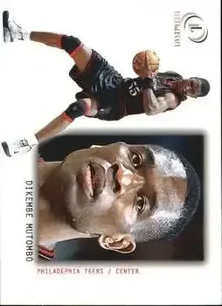 2000-01 Fleer Legacy #58 - Dikembe Mutombo - Philadelphia 76ers