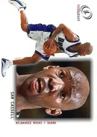 2000-01 Fleer Legacy #62 - Sam Cassell - Milwaukee Bucks 2000-01 Fleer Legacy #62 - Sam Cassell - Milwaukee Bucks