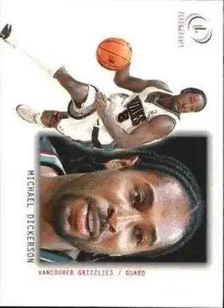 2000-01 Fleer Legacy #68 - Michael Dickerson - Vancouver Grizzlies