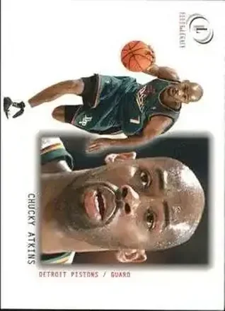 2000-01 Fleer Legacy #70 - Chucky Atkins - Detroit Pistons 2000-01 Fleer Legacy #70 - Chucky Atkins - Detroit Pistons