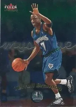 2000-01 Fleer Mystique #8 Terrell Brandon