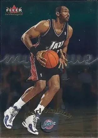 2000-01 Fleer Mystique #21 - Karl Malone - Utah Jazz