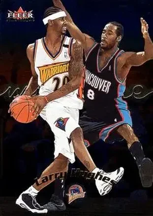 2000-01 Fleer Mystique #52 - Larry Hughes - Golden State Warriors