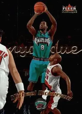 2000-01 Fleer Mystique #54 - Michael Dickerson - Vancouver Grizzlies