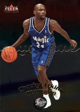2000-01 Fleer Mystique #55 - Chucky Atkins - Detroit Pistons 2000-01 Fleer Mystique #55 - Chucky Atkins - Detroit Pistons