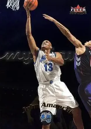 2000-01 Fleer Mystique #57 - John Amaechi - Orlando Magic