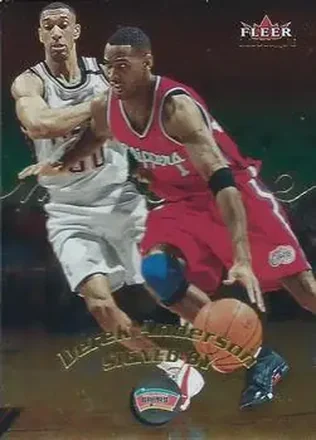 2000-01 Fleer Mystique #60 - Derek Anderson - San Antonio Spurs