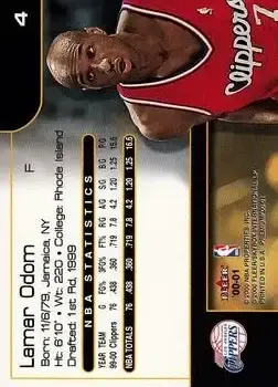 Back of Lamar Odom