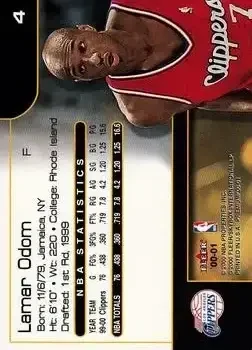 Back of Lamar Odom