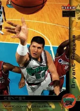 2000-01 Fleer Premium #15 - Bryant Reeves - Vancouver Grizzlies