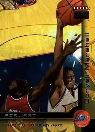 2000-01 Fleer Premium #18 - Donyell Marshall - Utah Jazz