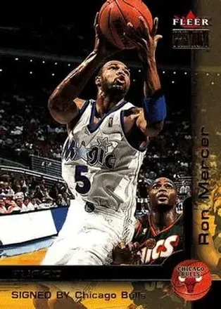 2000-01 Fleer Premium #21 - Ron Mercer - Chicago Bulls