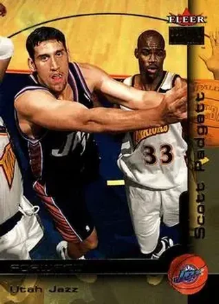 2000-01 Fleer Premium #32 - Scott Padgett - Utah Jazz