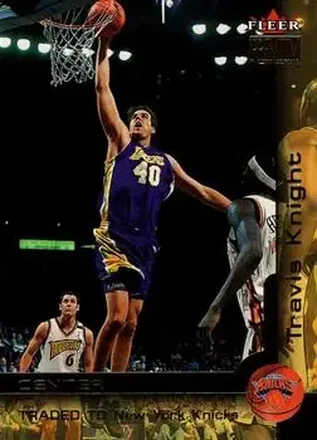2000-01 Fleer Premium #45 - Travis Knight - New York Knicks