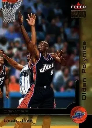 2000-01 Fleer Premium #48 - Olden Polynice - Utah Jazz